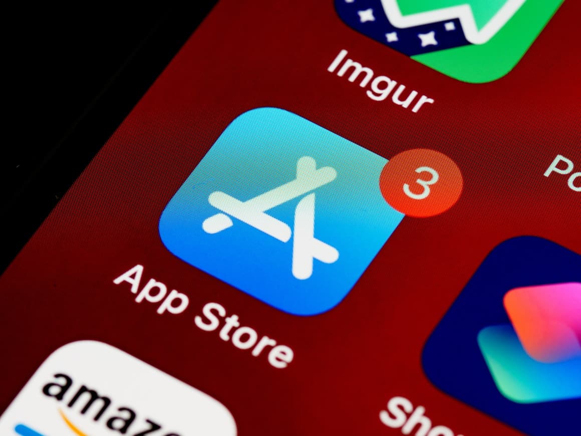 App Store on a smartphone screen