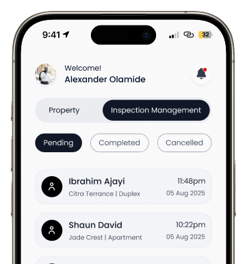 EzyRent lead tracking dashboard screen